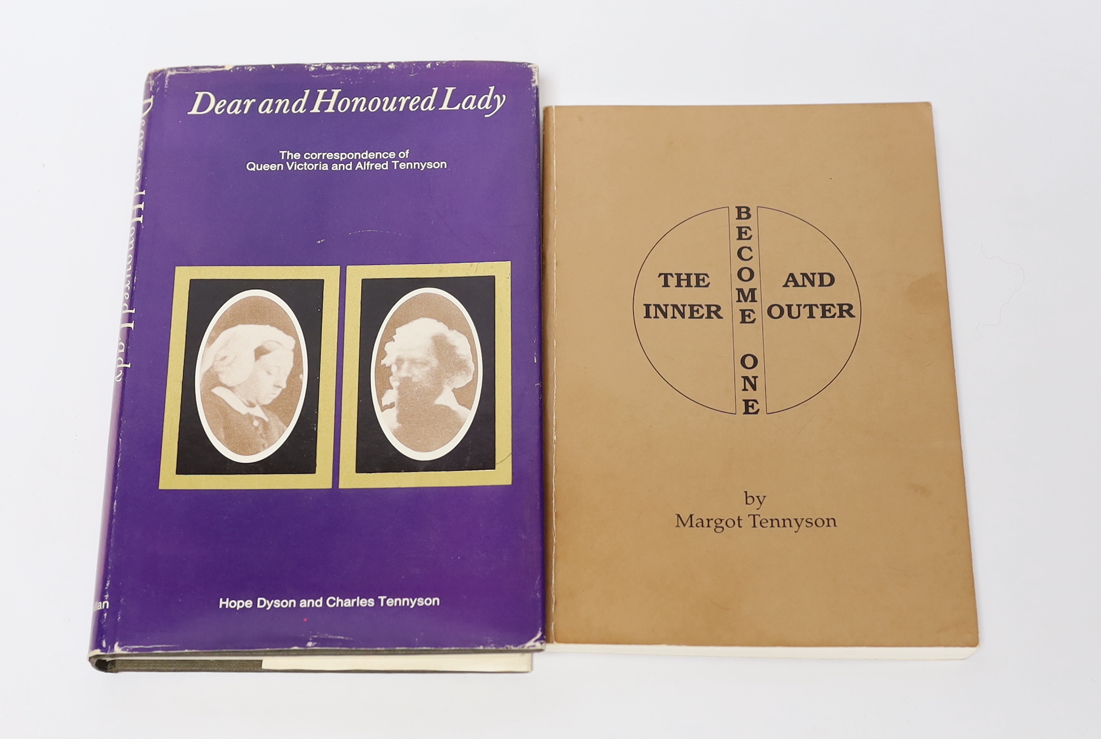 Tennyson, Hallam - The Haunted Mind: an autobiography. publisher's cloth and d/wrapper. 1984; Tennyson, Margot - The Inner and Outer One. photo. illus., paperback. (printed for the Author), 1992; together with 2 Charles